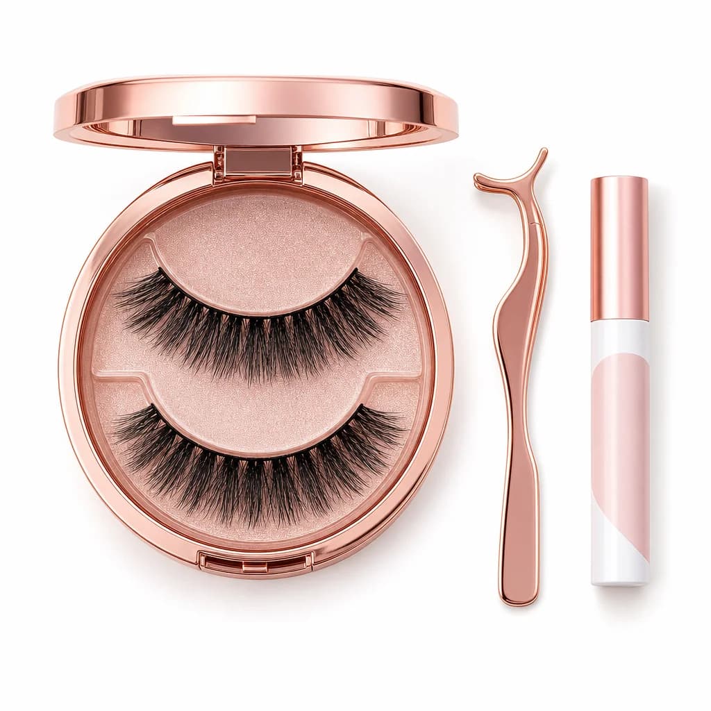 Complete Lash Starter Kit — two lash pairs, applicator, and adhesive